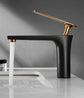 All Copper Black Gold Basin Faucet Sink Faucet Hot and Cold Faucet White Heightened Bathroom Faucet  Bathroom Faucet