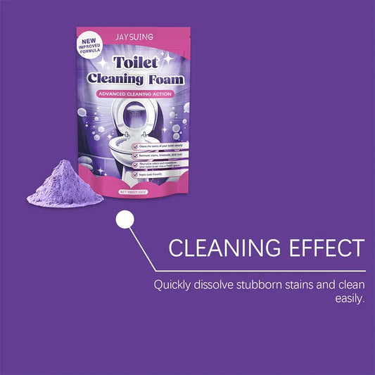Toilet Bowl Cleaner Self Activating Miracles Powder Foam Deep Descaling Stain Remover For Toilet Bowl Cleaning