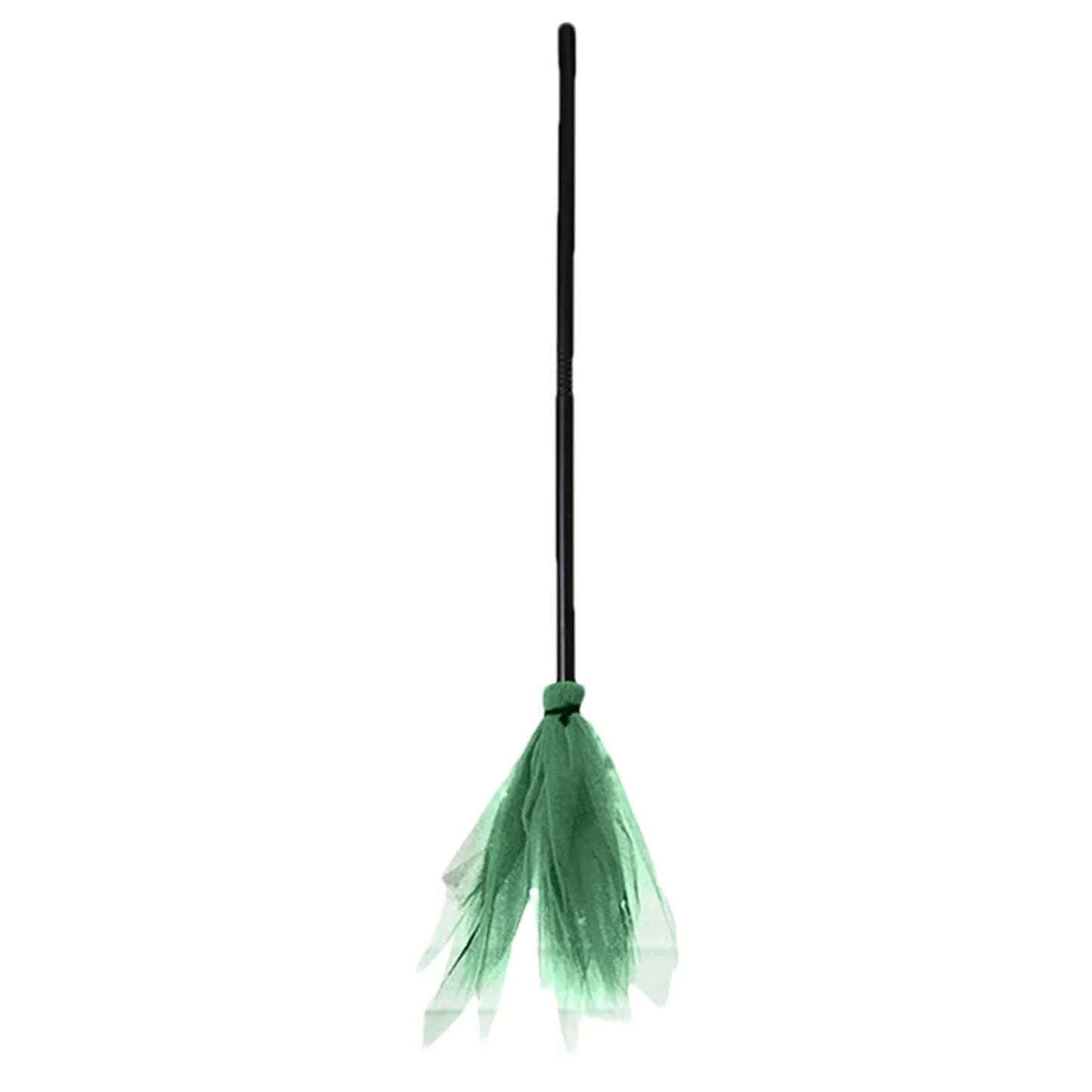 ‌Witch Flying Broomstick Cosplay Prop Halloween Party Accessory Magic Broom Ride Fantasy Costume Decor for Wizards