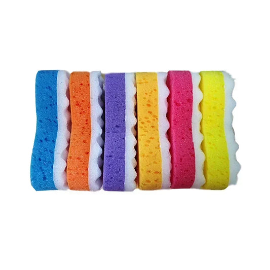 Summer Soft Bath Sponge Body Scrub Bast Wisp Massage Brush Body Washcloth Skin Scrubber Relax Exfoliating Skincare Shower
