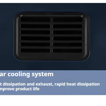 Visual Air Fryer Oven, 1500W Oil-Free Electric Cooker with Non-Stick Basket & Independent Knobs, Even Heating for Roast【7L】