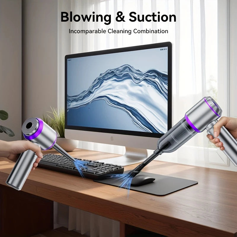 New Car Vacuum Cleaner 985000PA Strong Suction Powerful Wireless Portable Car Cleaner for Home Appliance Air Blower