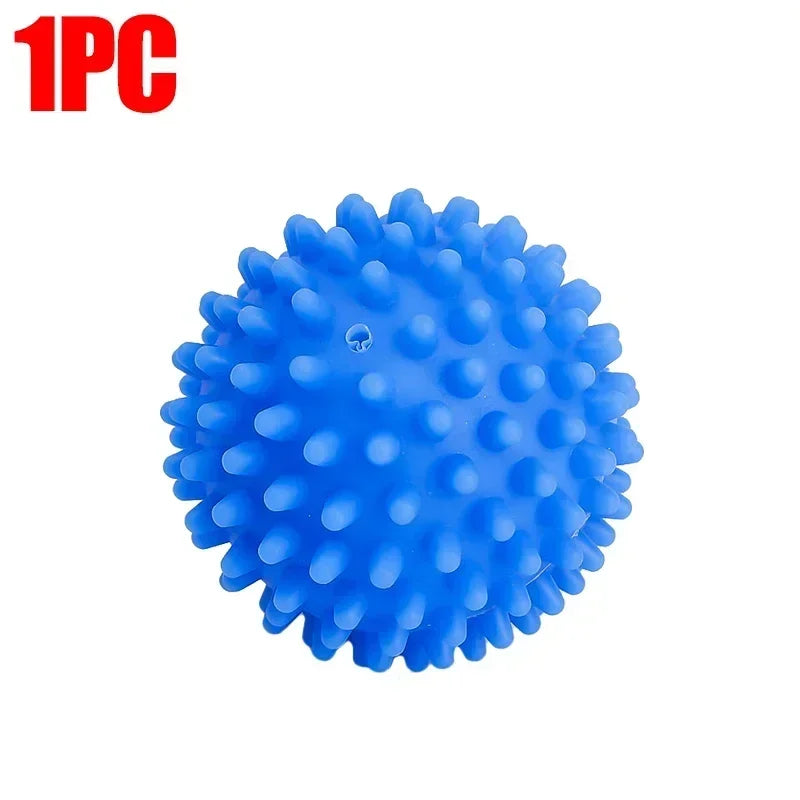 Laundry Balls Anti-Winding Magic Laundry Balls Drying Cleaning Ball Reusable Household Washing Machine Clothes Softener 6/1Pcs - E-menage