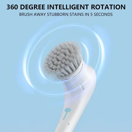 Brosse à vaisselle électrique multifonction 5 en 1 pour la cuisine, le bain, les canalisations et la salle de bain