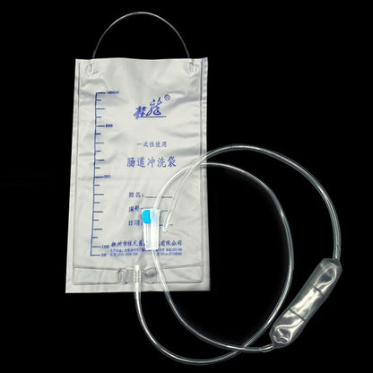 Medical Cleaner Washing Intestine Enema Bag Multifunction Flusher Constipation Anal Vagina Cleaner 1000ML