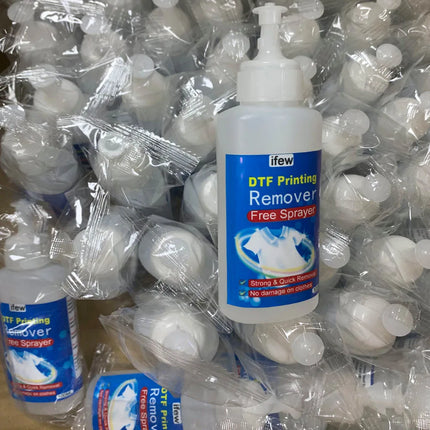Liquide détachant textile DTF, dissolvant vinyle pour vêtements
