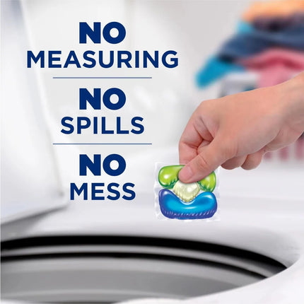 Lessive 5 en 1 Power Paks – 42 Dosettes Concentrées | Nettoyage en Profondeur avec OxiClean | Élimine +100 Taches | Fraîcheur Longue Durée &amp; Haute Efficacité | Format Prédosé Pratique – NoEnName_Null