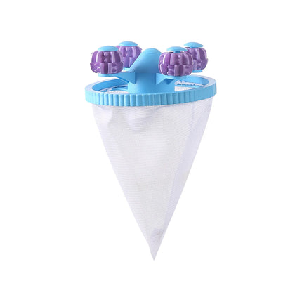 Household Washing Machine Filter Floating Hair Filtering Mesh Removal Laundry Hair Catcher Debris Bag Wash Ball - E-menage