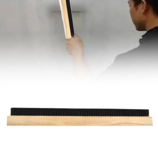 Concrete Broom Three Row Bristles Versatile Construction Site Tool Wall Paint Brush Gifts Concrete Finishing Broom 28 inch Size