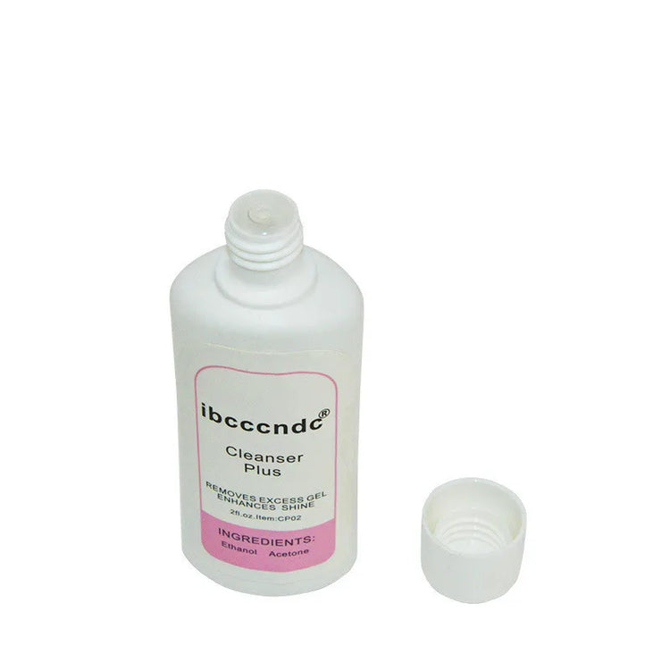 1 Nettoyant liquide 60 ml pour enlever les résidus de vernis gel et vernis à ongles - E-menage