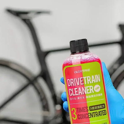 Nettoyant Chaîne de Vélo Puissant – Dégraissant Professionnel Concentré 100/350 ml | Spray Nettoyant Transmission, Cassette, Plateau & Dérailleur | Anti-Rouille, Anti-Usure
