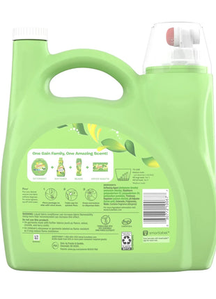 Adoucissant Liquide Parfum Original – 4,14 L (140 fl oz) | Jusqu’à 190 Lavages – Linge Doux, Frais et Sans Électricité Statique