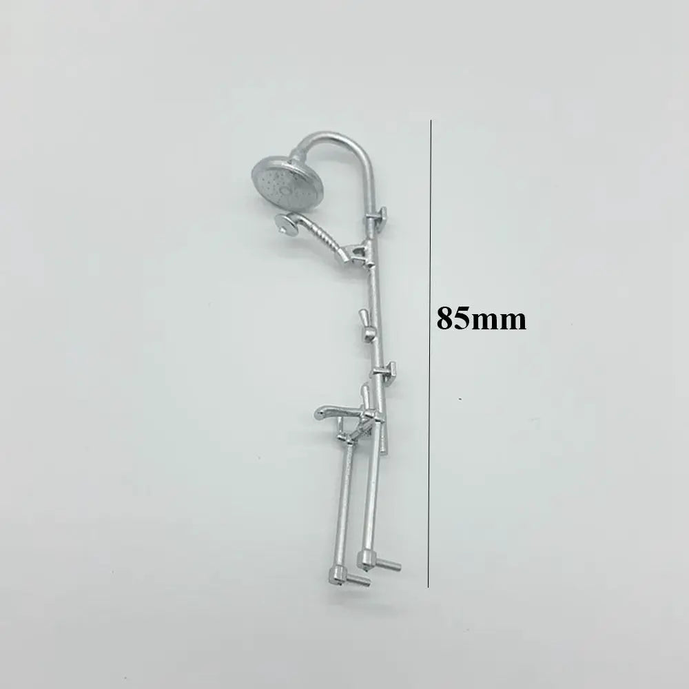 New 1:12 Dollhouse Miniature Broom Micro Life Mini Cleaning Tools DIY Shower Model Doll Home Decoration