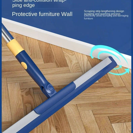 Balai grattoir télescopique multifonction en silicone