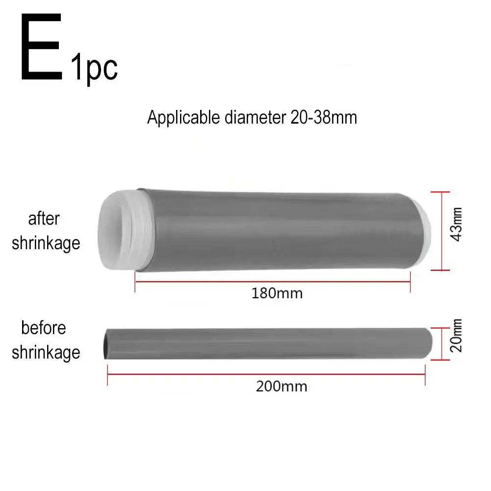 Heat Insulation Sleeve For Fryer Handle Handmade Iron Pot Anti Scalding Rubber Sleeve Household Steel Pot Handle D7F5