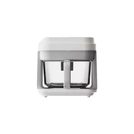 Friteuse à air chaud 1200 W avec panier en verre transparent - Four multifonction sans retournement, poignée isolante, 8 modes de cuisson, usage domestique