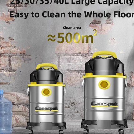 High-Power Vacuum Cleaner for Car Home Commercial Use Wet And Dry Large Suction Dust Collector Machine Shop Vacuum Bucket