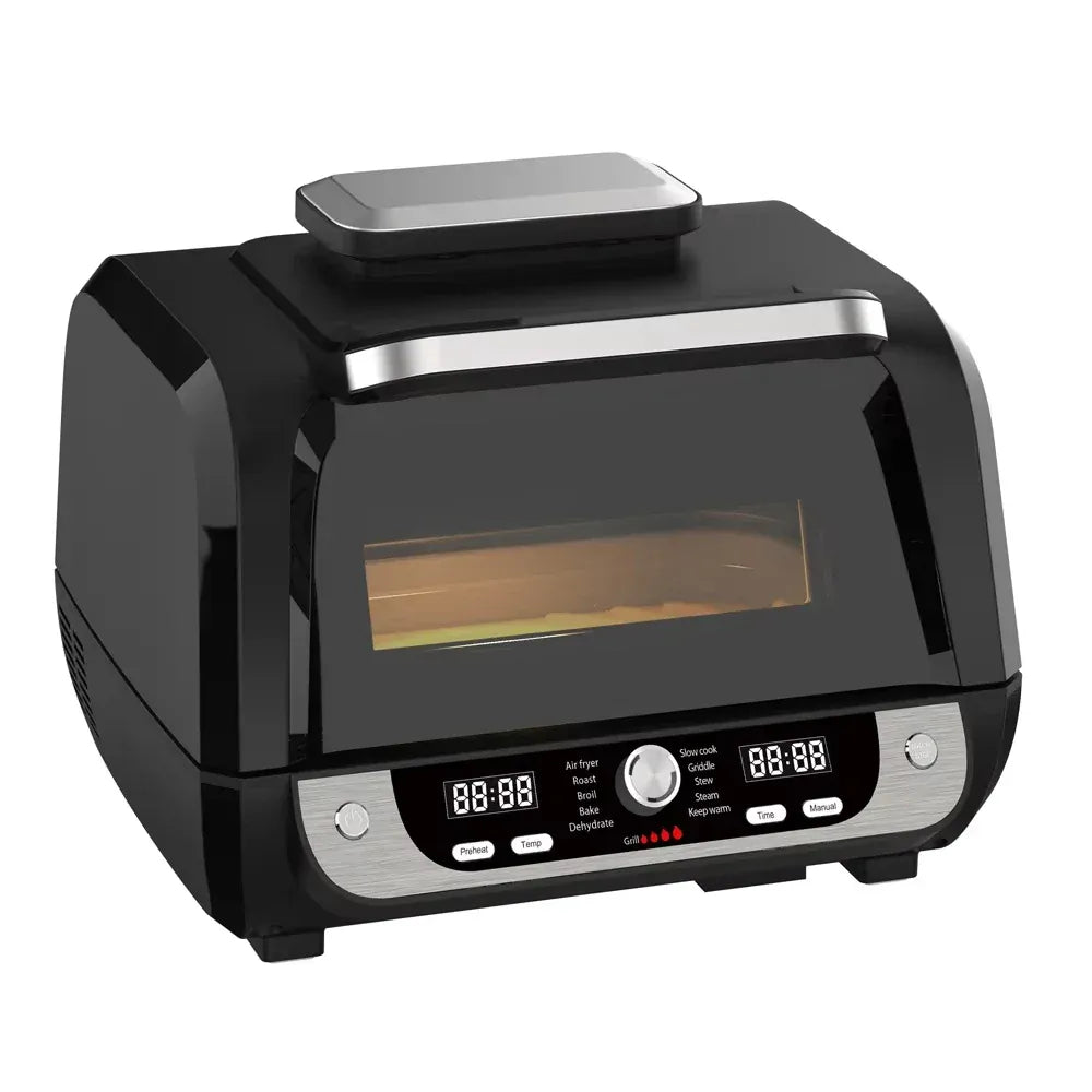 Indoor Air Fryer Grill Kitchen Appliances Party Cafe Home Non-oil Bake Air Crisp Roast Bake Broil Dehydrate Pizza Air Fryer