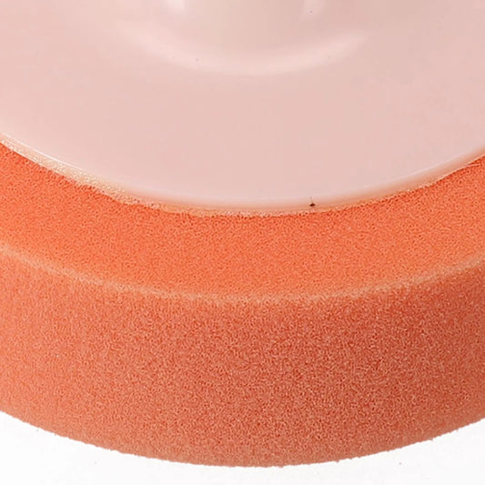Sponge  Polishing Sponge 6'' 150mm Foam Buff Backing Plate Orange Polishing Cushion Pattern Wholesale