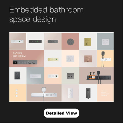 Robinet de cuisine moderne et luxueux AITANA en laiton doré, à douchette extractible et poignée unique pour eau chaude et froide, 3 fonctions.