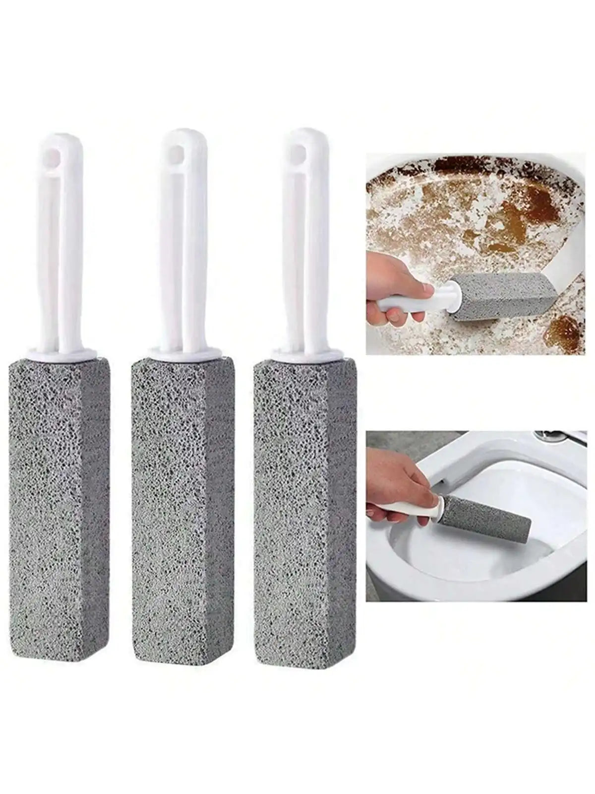1/2/4Pcs Pumice Stone Toilet Brush Bathroom Cleaning Multifunction Wand Tile Sink Bathtub Limescale Stain Remove Washing Tools