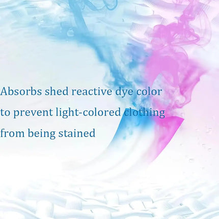 Feuilles Anti-Décoloration et Absorption des Couleurs – Pastilles de Lessive Protectrices | Feuilles Anti-Taches Réutilisables   (50/150 Pièces)