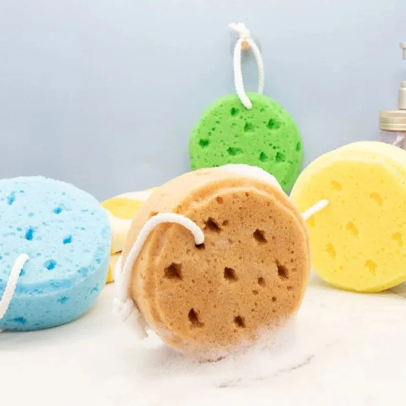 1 sponge scrubbing sponge honeycomb foaming bathing supplies soft exfoliation tools natural materials