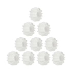 10 pièces blanches