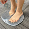 Éponge de bain exfoliante en silicone pour les pieds - E-menage