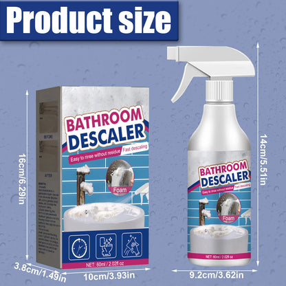 5-1pcs Bathroom Descaler Foam Cleaner Powerful Stubborn Stains Cleaner Bathtub Toilet Glass Washbasin Descaling Cleaning Spray