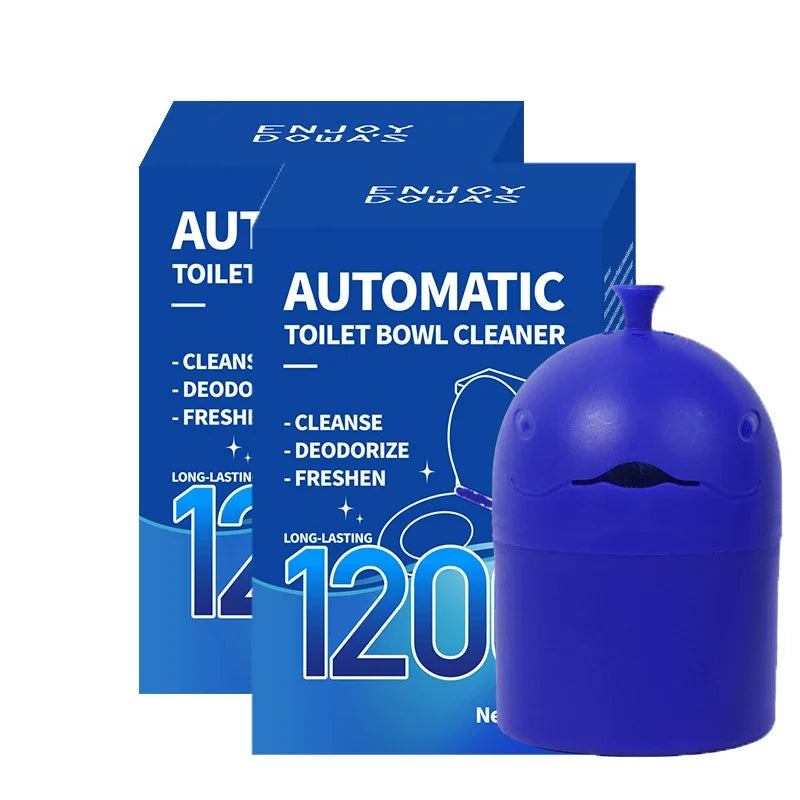 1/2pcs Toilet Cleaners Portable Long-Lasting Powerful Deodorant Slow-Release Effervescent Agent for Bathroom Automatic Cleaning
