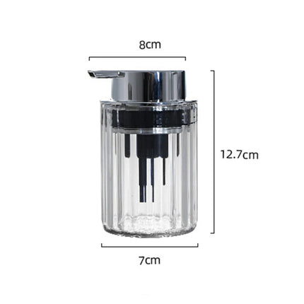 Distributeur en plastique pour savon liquide, gel douche - E-menage