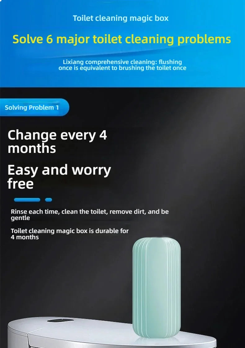 1/2/3/5 Pcs Toilet Cleaner Deep Pipeline Clean Technology & Long-Lasting Stain Prevention | Ideal for Home Bathroom Maintenance