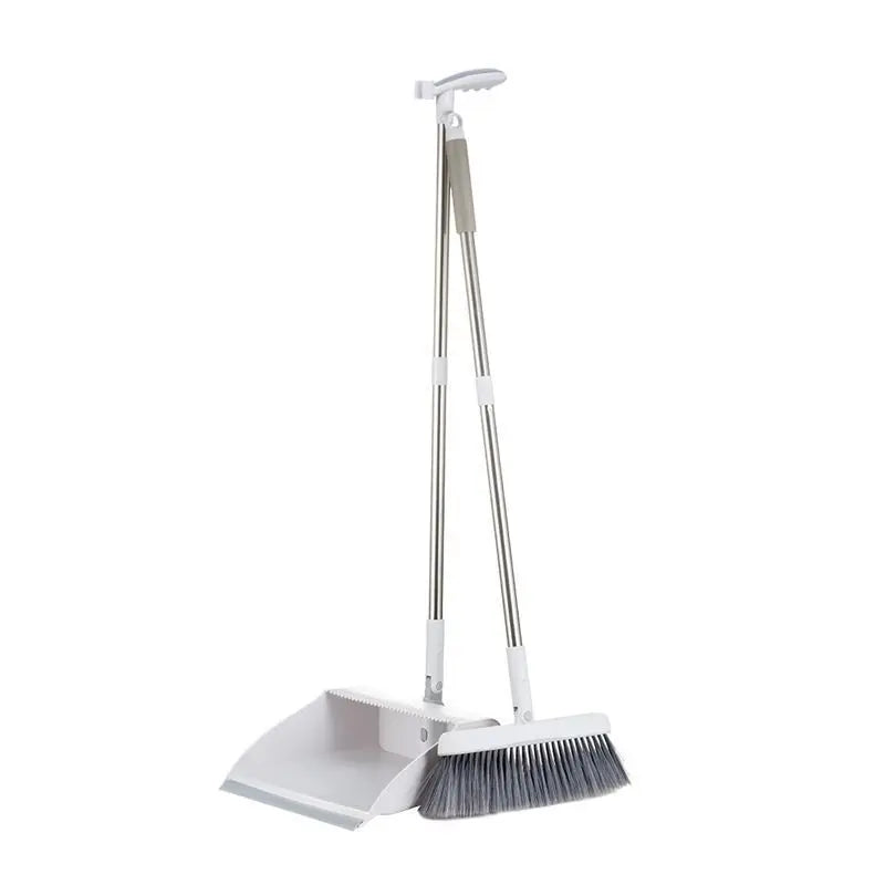 Broom and Scoop Set Folding Dustpan High-end Bathroom Water Wiper To Sweep Magic Brush Garbage Squeegee Home Cleaning Products