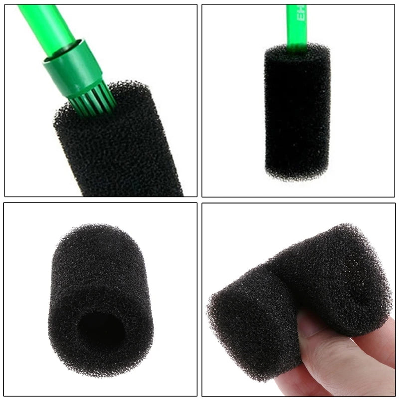 5Pcs Filter Sponge Aquariums Fish Tanks Filter Accessories Foam Rolls Filter Covers Pre-Filter Sponges Foams
