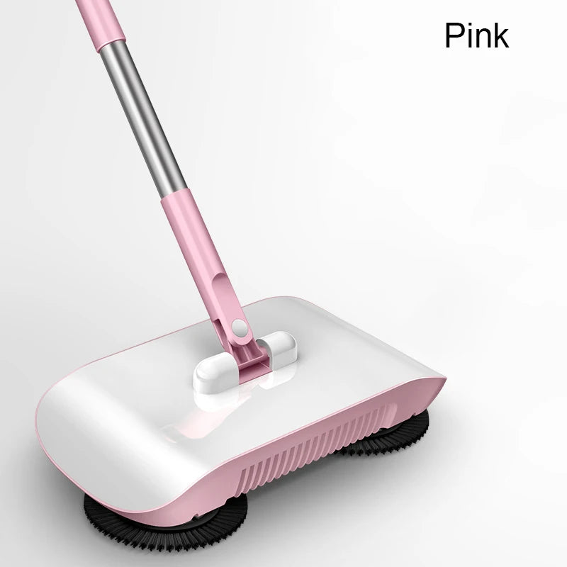 Combination of broom and mop Hand push type scoop Household broom and dustpan set Floor magic broom home cleaning Tools Sweeper