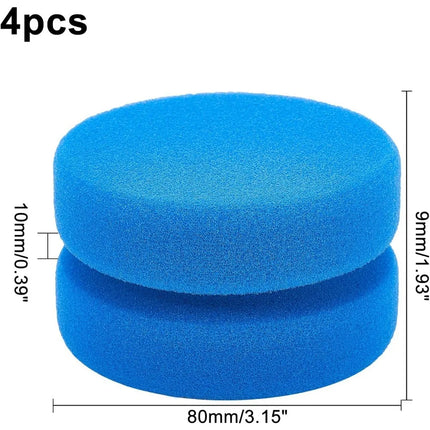 Lot de 4 Éponges Rondes Multifonctions