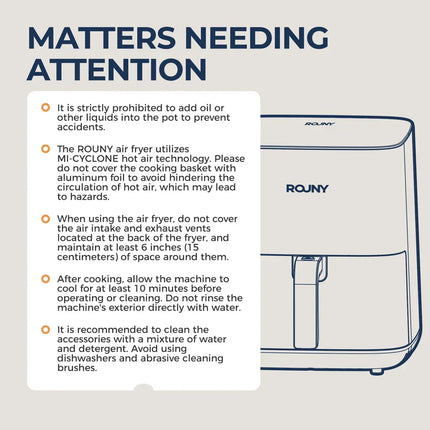 Friteuse à air chaud 5 L, four électrique sans huile avec commandes tactiles, panier antiadhésif et hublot, format familial