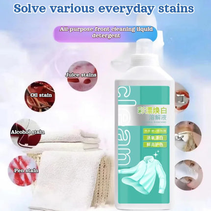 Lessive domestique blanchissante, oxygénée, anti-jaunissement - E-menage