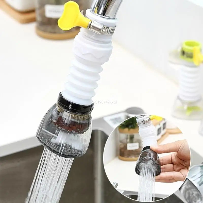 Retractable Faucet Adapter Anti-Splash Filter Universal Kitchen Accessories
