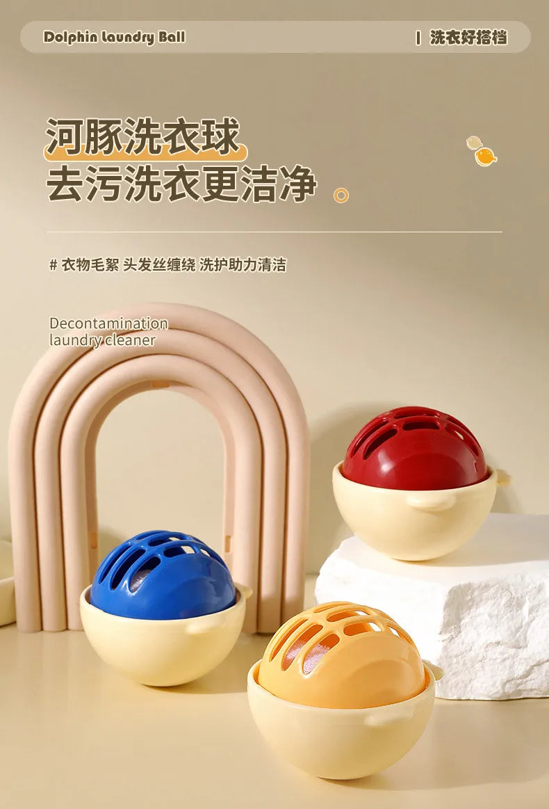 Boule de lavage réutilisable anti-enroulement - E-menage