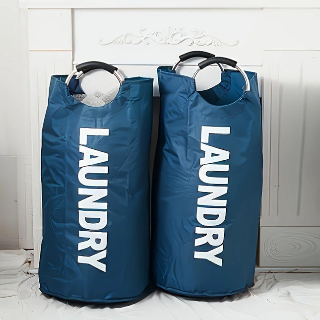 Panier à linge extra-large imperméable avec poignée rembourrée - E-menage