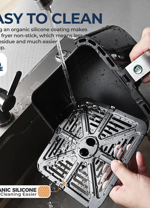 5L Air Fryer, Electric Hot fryer Oven Oilless Cooker with Touch Control & Nonstick Basket & Visible Window, Family Size