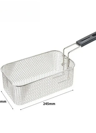 4L Electric Deep Fryers Oil Oven Adjustable Thermostat Fried Chicken Grill French Fries Frying Machine Heating Cooker 2000W