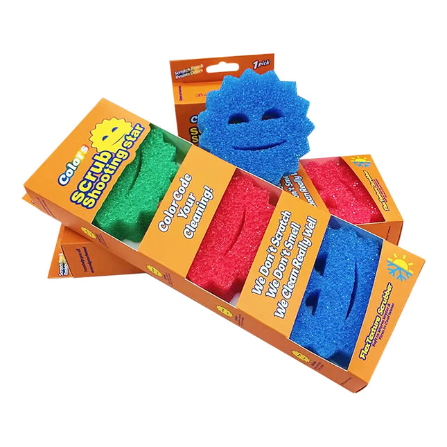 Éponge Smiley , usage multiple - E-menage