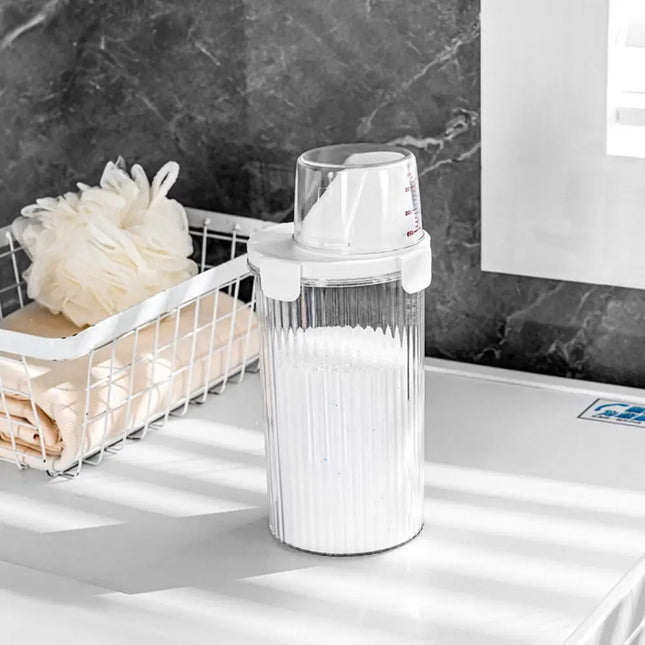 Distributeur de lessive transparent - E-menage