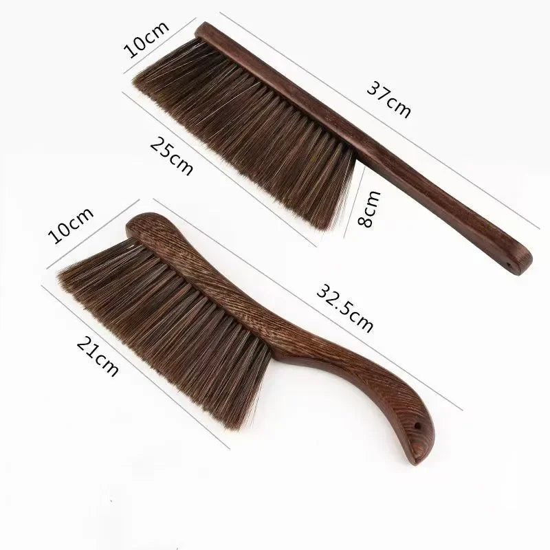Soft bristle anti-static household cleaning broom with long handle, bedroom brush on the bed, carpet magic tool, dust removal