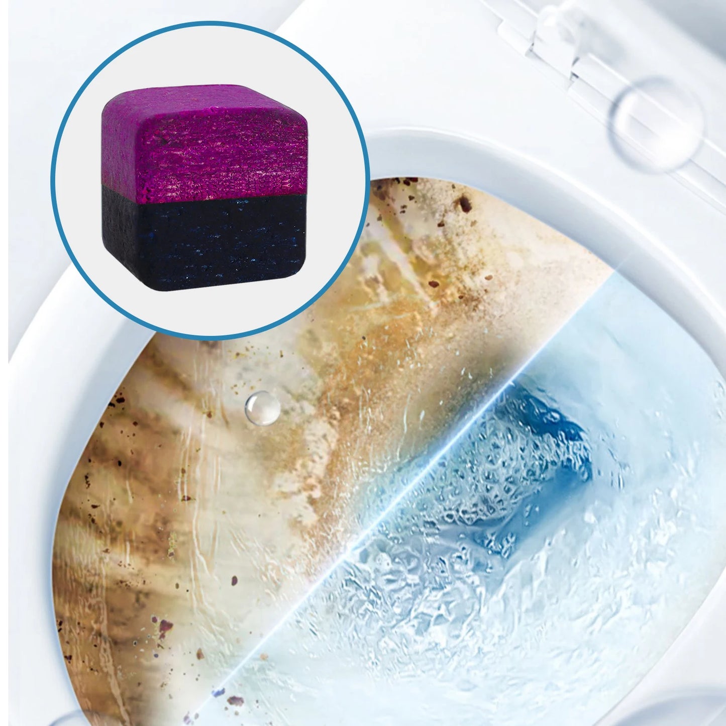 Toilets Cleaning Effervescent Tablet Mini Magic Cube Toilet Cleaner Deodorant Remover Urine Stain Yellow Dirt Cleaning Blocks