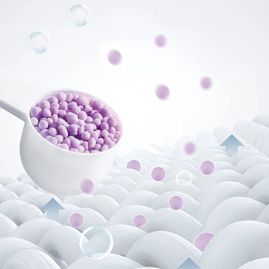 700g Scent Booster Beads, Laundry Companion for Long-Lasting Odor Removal and Freshness,Portable Fabric Cleaner for RVs Home Use