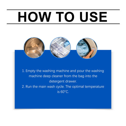 JUE-FISH Washing Machine Cleaner Powerful Remove Limescale Restore Shiny Eliminate Odor Freshing Laundry Machine Cleaning Powder